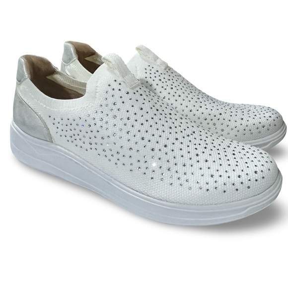 Bzees Twilight Rhinestone Slip-On Sneakers Size 8.5 - Picture 4 of 8